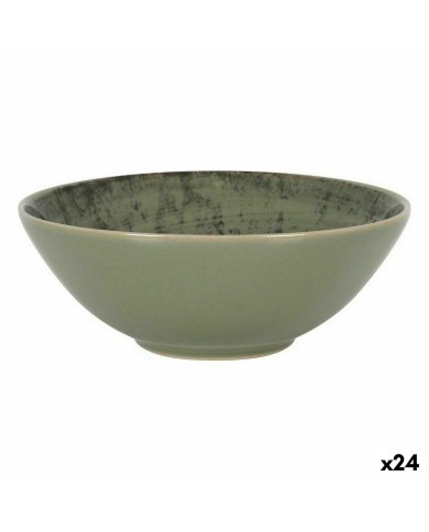 Ciotola La Mediterránea Aspe Verde Ø 16,3 x 6,1 cm (24 Unità)