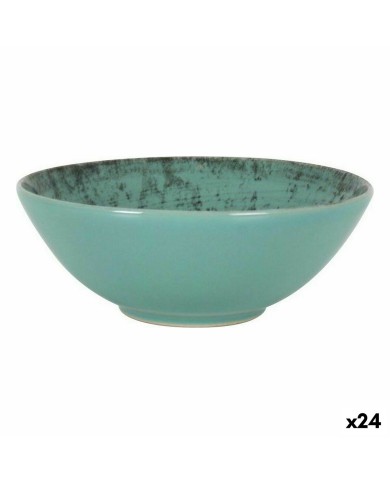 Ciotola La Mediterránea Aspe Turchese Ø 16,3 x 6,1 cm (24 Unità)