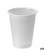 Set di bicchieri riutilizzabili Algon Bianco 25 Pezzi 200 ml (24 Unità) Set di bicchieri riutilizzabili Algon Bianco 25 Pezzi 200 ml (24 Unità)