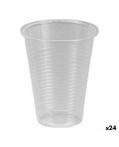 Set di bicchieri riutilizzabili Algon Trasparente 25 Pezzi 200 ml (24 Unità) Set di bicchieri riutilizzabili Algon Trasparente 25 Pezzi 200 ml (24 Unità)