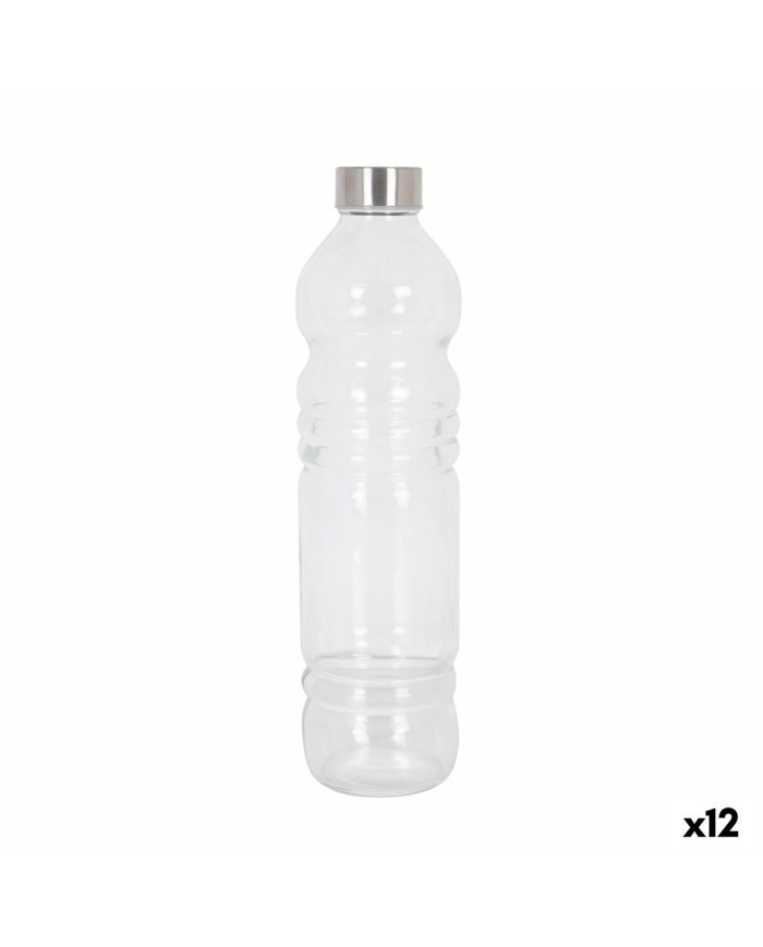 Borraccia Anna Vetro 1 L 8 x 8 x 31 cm (12 Unità)