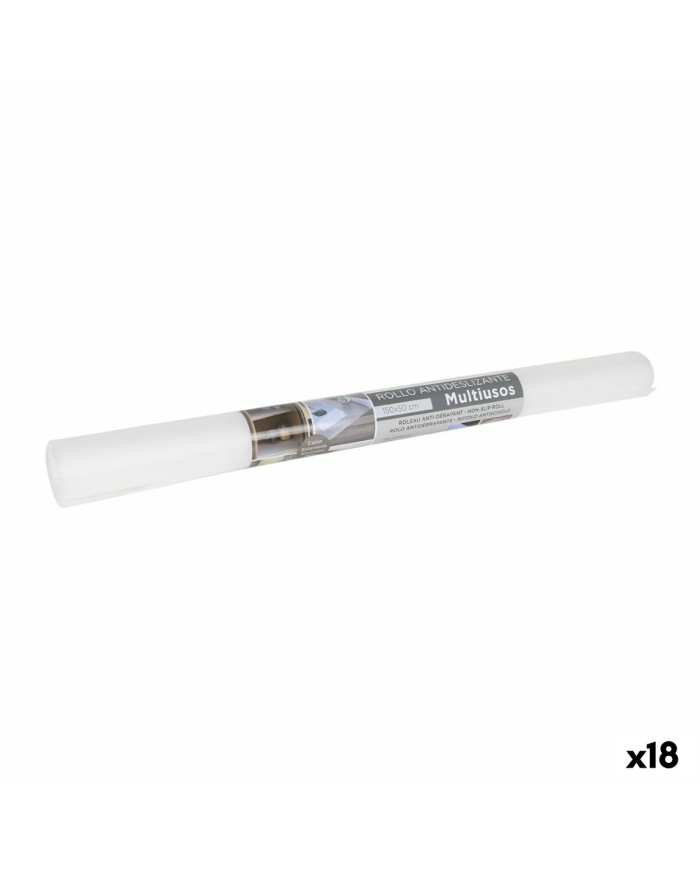 Tappetino Antiscivolo Confortime Multiuso Trasparente 50 x 150 cm (18 Unità) Tappetino Antiscivolo Confortime Multiuso Trasparente 50 x 150 cm (18 Unità)