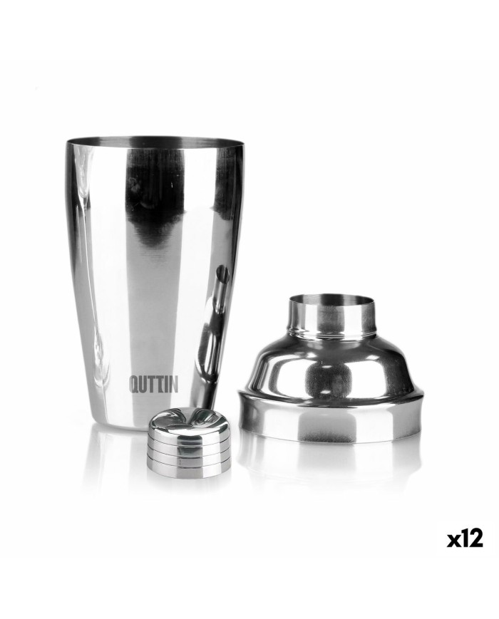 Shaker per cocktail Quttin 550 ml Acciaio (12 Unità) Shaker per cocktail Quttin 550 ml Acciaio (12 Unità)