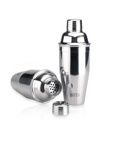 Shaker per cocktail Quttin 550 ml Acciaio (12 Unità)