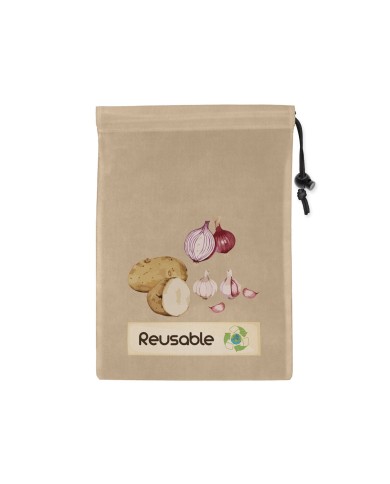 Sacchetto Riutilizzabile per Alimenti Quttin TNT (Non Woven) 44,5 x 29,5 cm (24 Unità)