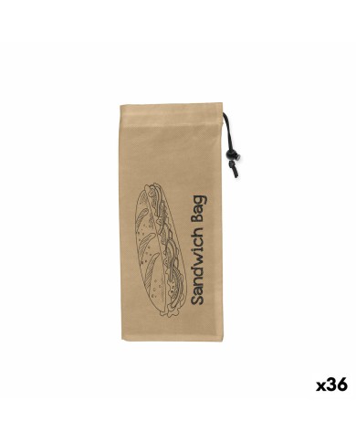 Set di Sacchetti Riutilizzabili per Alimenti Quttin Porta Panino TNT (Non Woven) 3 Pezzi 13 x 30 cm (36 Unità) Set di Sacchetti Riutilizzabili per Alimenti Quttin Porta Panino TNT (Non Woven) 3 Pezzi 13 x 30 cm (36 Unità)
