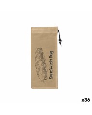 Sacchetto Riutilizzabile per Alimenti Quttin TNT (Non Woven) 44,5 x 29,5 cm (24 Unità)