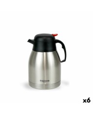 Caraffa Thermos ThermoSport Acciaio inossidabile 1,5 L Pulsante (6 Unità)