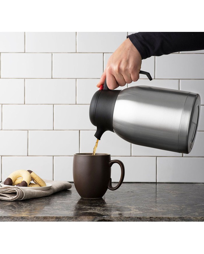 Caraffa Thermos ThermoSport Acciaio inossidabile 1,5 L Pulsante (6 Unità)