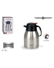 Caraffa Thermos ThermoSport Acciaio inossidabile 1,5 L Pulsante (6 Unità)