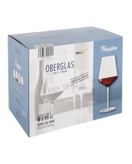 Set di calici da vino Inde Passion 640 ml 6 Pezzi Set di calici da vino Inde Passion 640 ml 6 Pezzi