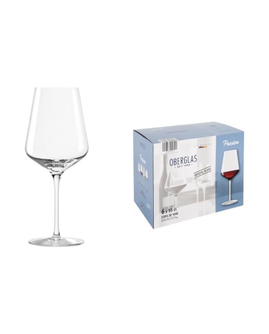 Set di calici da vino Inde Passion 550 ml 6 Pezzi