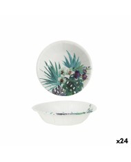 Set di piatti Algon Monouso Cartone Tropicale 6 Pezzi 450 ml (24 Unità) Set di piatti Algon Monouso Cartone Tropicale 6 Pezzi 450 ml (24 Unità)