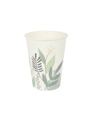 Set di Bicchieri Algon Monouso Cartone Floreale 8 Pezzi 330 ml (18 Unità) Set di Bicchieri Algon Monouso Cartone Floreale 8 Pezzi 330 ml (18 Unità)