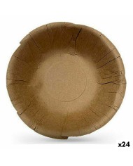 Set di Ciotole Algon Monouso carta kraft 6 Pezzi 450 ml (24 Unità) Set di Ciotole Algon Monouso carta kraft 6 Pezzi 450 ml (24 Unità)