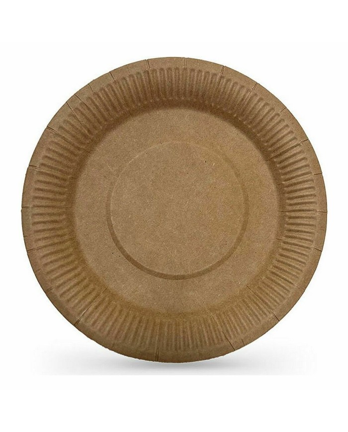 Set di piatti Algon Monouso carta kraft 3 Pezzi 28 cm (24 Unità) Set di piatti Algon Monouso carta kraft 3 Pezzi 28 cm (24 Unità)