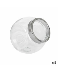 Vaso Quttin Silicone Vetro Borosilicato 1,55 L 10,2 x 28 cm (12 Unità) Vaso Quttin Silicone Vetro Borosilicato 1,55 L 10,2 x 28 cm (12 Unità)
