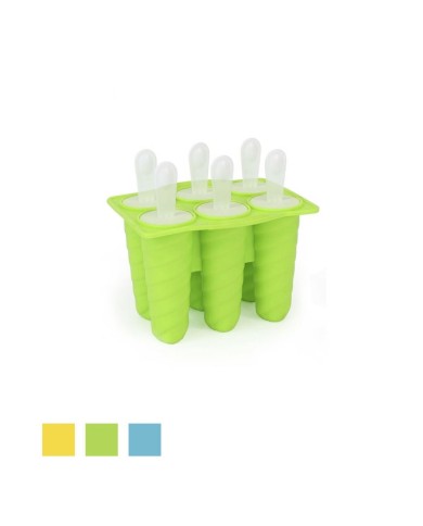 Stampo per Gelati Quttin Spirale Silicone 15 x 12 x 10,5 cm (12 Unità) Stampo per Gelati Quttin Spirale Silicone 15 x 12 x 10,5 cm (12 Unità)