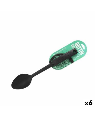 Mestolo Quttin Black Point 32 x 6,1 cm (6 Unità) Mestolo Quttin Black Point 32 x 6,1 cm (6 Unità)