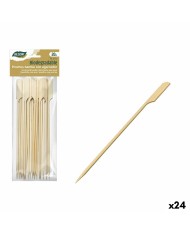 Set di Spiedini per Barbecue Algon Bambù 100 Pezzi 18 cm (18 Unità)