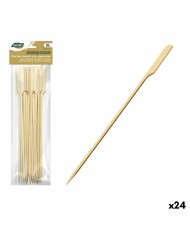 Set di Spiedini per Barbecue Algon Bambù 100 Pezzi 18 cm (18 Unità)