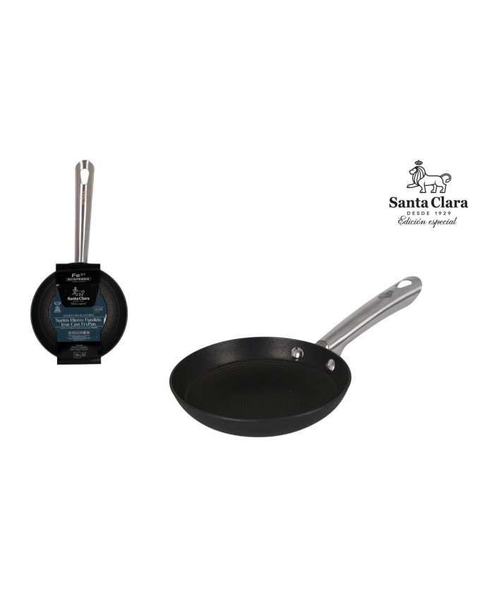 Padella Santa Clara Ecoferro Ferro Fuso Ø 16,4 x 34 cm (6 Unità) Padella Santa Clara Ecoferro Ferro Fuso Ø 16,4 x 34 cm (6 Unità)