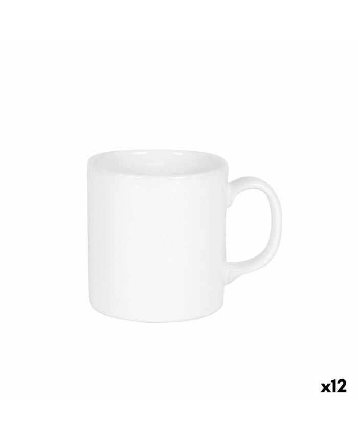 Tazza Quid Bianco 300 ml (12 Unità) Tazza Quid Bianco 300 ml (12 Unità)
