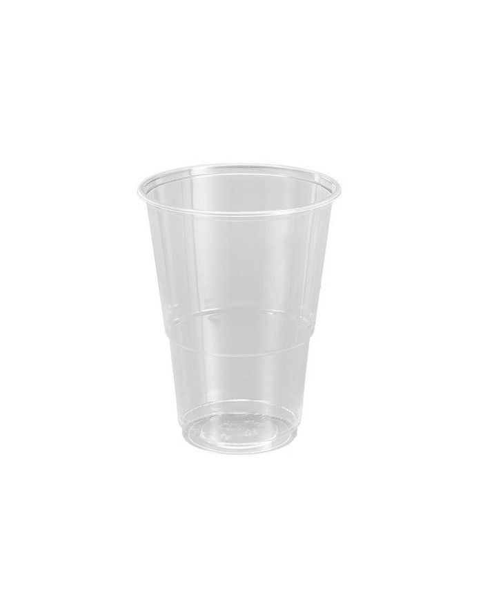 Set di bicchieri riutilizzabili Algon Plastica Trasparente 50 Pezzi 330 ml (12 Unità)