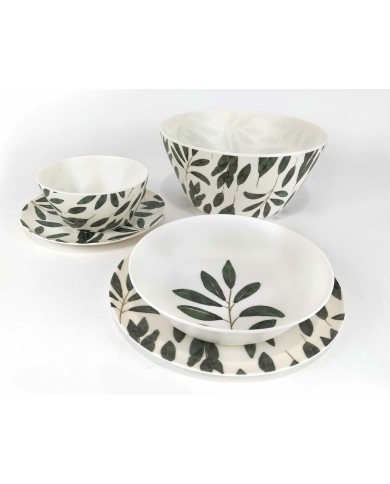 Ciotola Alfares Melammina Laurel 15 x 7 cm (24 Unità) Ciotola Alfares Melammina Laurel 15 x 7 cm (24 Unità)