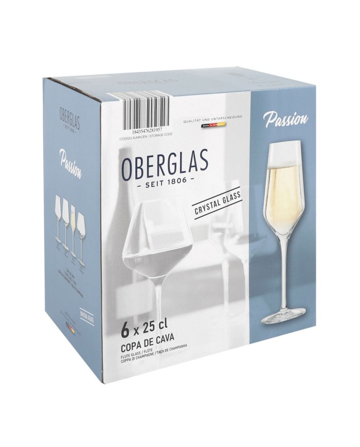 Calice da champagne Inde Passion 250 ml 6 Pezzi