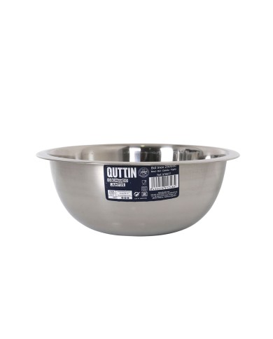 Ciotola per Mescolare Quttin 2,5 L Metallo 24,2 x 9,6 cm (18 Unità) Ciotola per Mescolare Quttin 2,5 L Metallo 24,2 x 9,6 cm (18 Unità)
