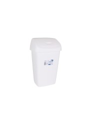 Cestino Tontarelli Aurora Bianco 9L Con coperchio (12 Unità) Cestino Tontarelli Aurora Bianco 9L Con coperchio (12 Unità)