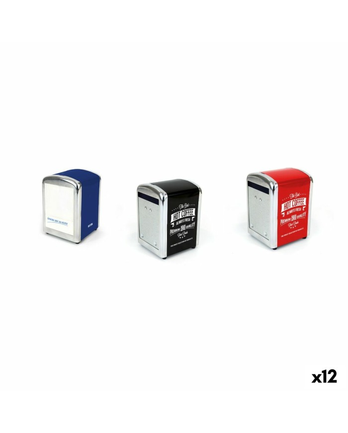 Portatovaglioli da tavola Quttin 10,6 x 9,6 x 13,9 cm Settore Alberghiero (12 Unità)