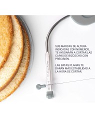 Fresa Quttin Plastica 33 x 16,5 cm Torta (24 Unità)