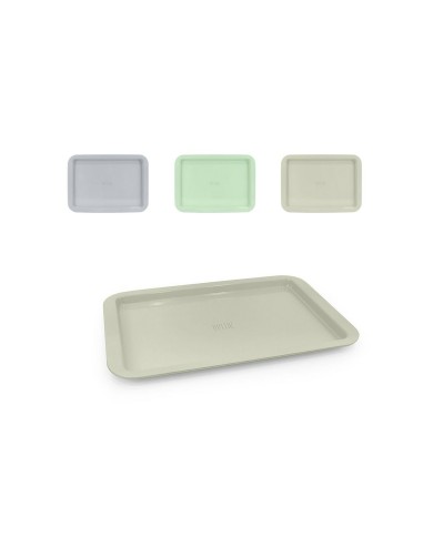 Vassoio per la colazione Quttin Metallo 38 x 27 x 2 cm (12 Unità)