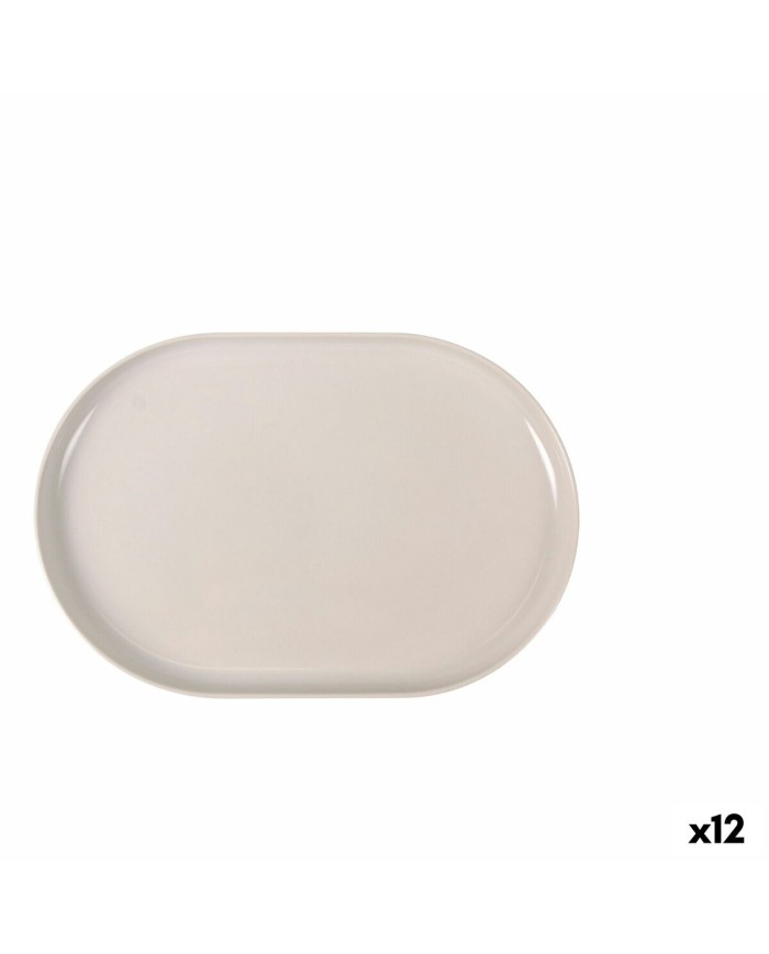 Vassoio per aperitivi La Mediterránea Ivory Ovale 30 x 20 x 2,5 cm (12 Unità) Vassoio per aperitivi La Mediterránea Ivory Ovale 30 x 20 x 2,5 cm (12 Unità)
