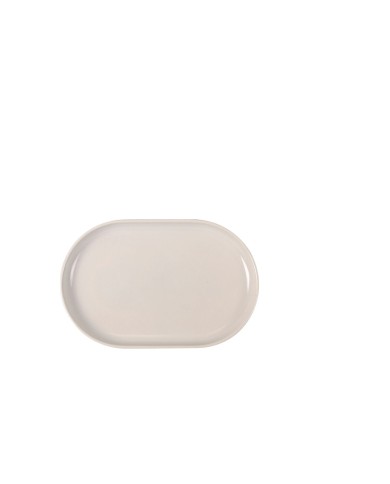 Vassoio per aperitivi La Mediterránea Ivory Ovale 20 x 13 x 2 cm (24 Unità)