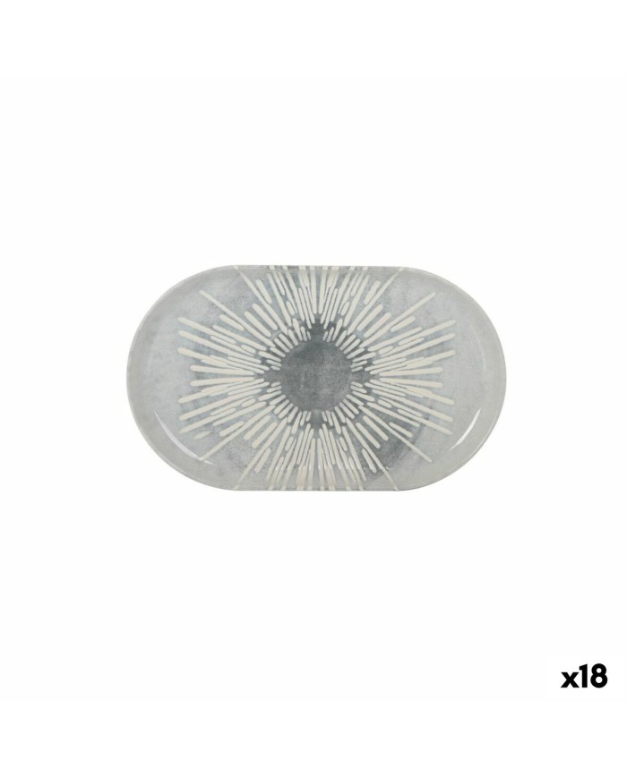 Vassoio per aperitivi La Mediterránea Ivar Ovale 25 x 15 x 2,2 cm (18 Unità) Vassoio per aperitivi La Mediterránea Ivar Ovale 25 x 15 x 2,2 cm (18 Unità)