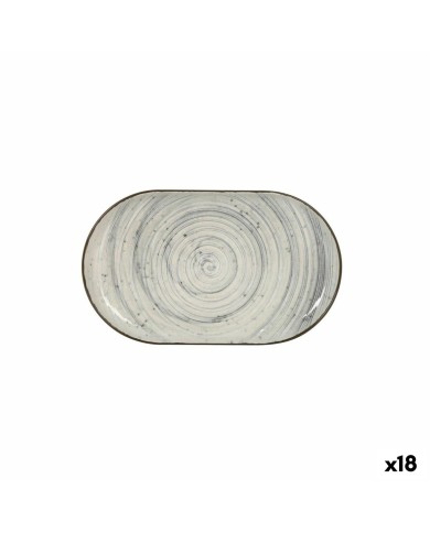 Vassoio per aperitivi La Mediterránea Vortex Ovale 25 x 15 x 2,2 cm (18 Unità)