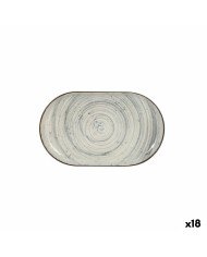 Vassoio per aperitivi La Mediterránea Vortex Ovale 25 x 15 x 2,2 cm (18 Unità)