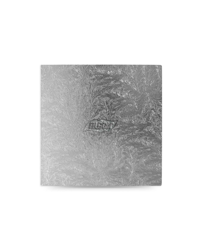 Base per torta Algon Argentato 30 x 30 x 1,5 cm Quadrato (18 Unità)