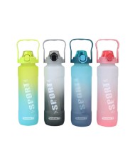 Bottiglia con Tappo e Cannuccia Bewinner Multicolore 1 L Bottiglia con Tappo e Cannuccia Bewinner Multicolore 1 L