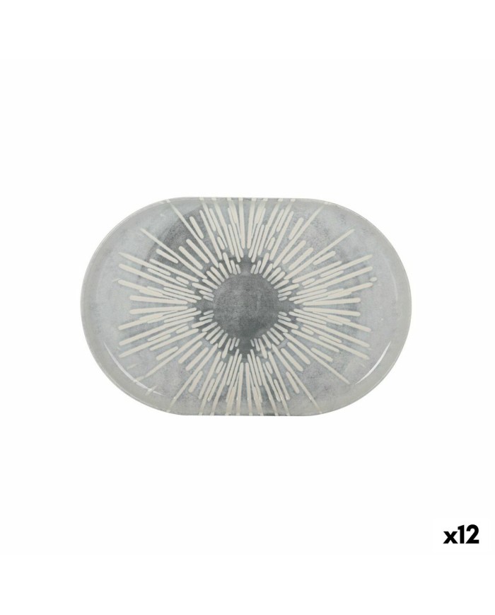 Vassoio per aperitivi La Mediterránea Ivar Ovale 30 x 20 x 2,5 cm (12 Unità) Vassoio per aperitivi La Mediterránea Ivar Ovale 30 x 20 x 2,5 cm (12 Unità)