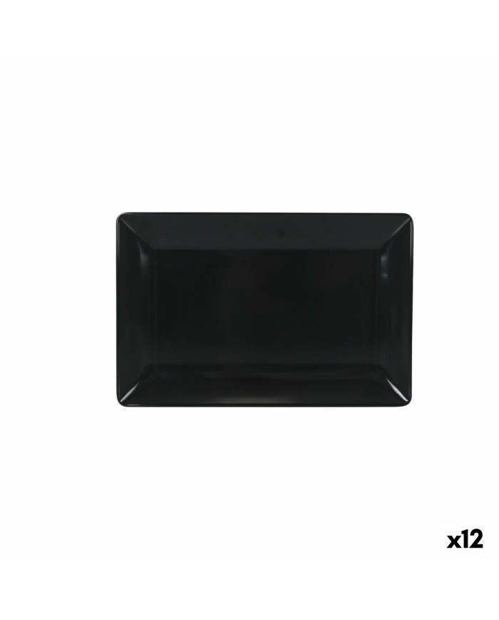 Vassoio per aperitivi La Mediterránea Grigio scuro 30 x 20 x 2,5 cm (12 Unità) Vassoio per aperitivi La Mediterránea Grigio scuro 30 x 20 x 2,5 cm (12 Unità)