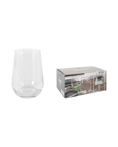 Set di Bicchieri Inde Aristo 450 ml 6 Pezzi