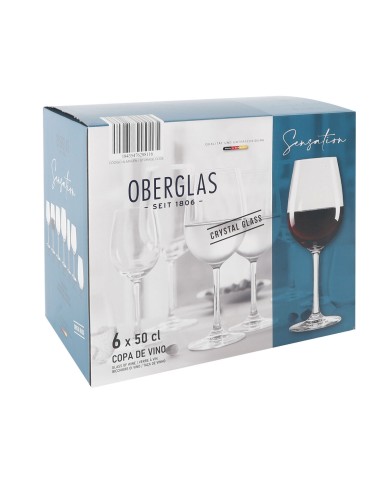 Set di calici da vino Inde Sensation 500 ml 6 Pezzi Set di calici da vino Inde Sensation 500 ml 6 Pezzi