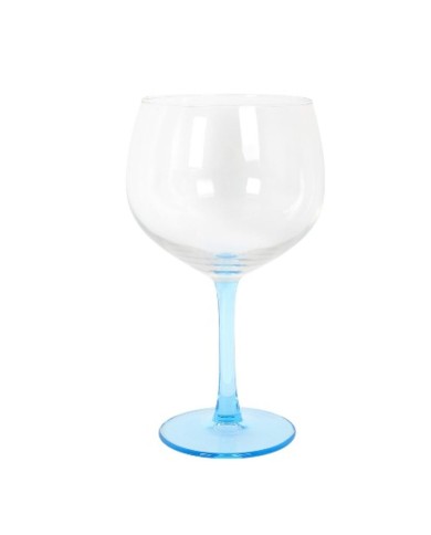 Set di Bicchieri da Gin Tonic Inde Azzurro 650 ml 9 x 11 x 19 cm Set di Bicchieri da Gin Tonic Inde Azzurro 650 ml 9 x 11 x 19 cm