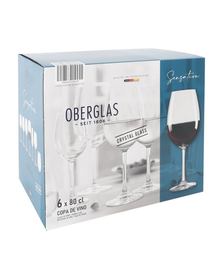 Set di Bicchieri Inde Sensation 800 ml 6 Pezzi