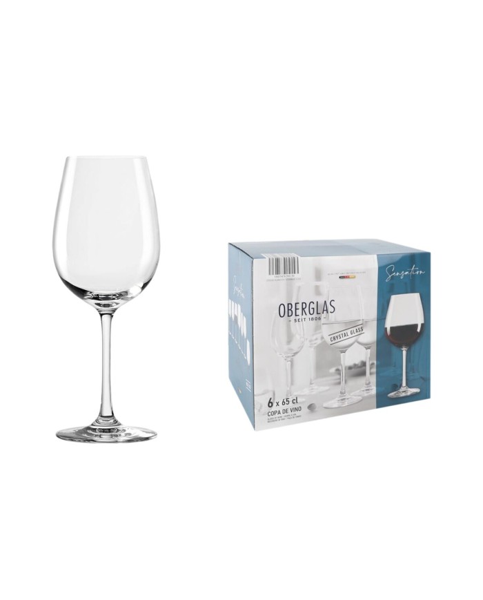 Set di Bicchieri Inde Sensation 650 ml 6 Pezzi