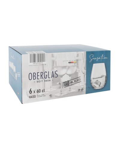 Bicchiere di acqua Inde Sensation 600 ml 6 Pezzi